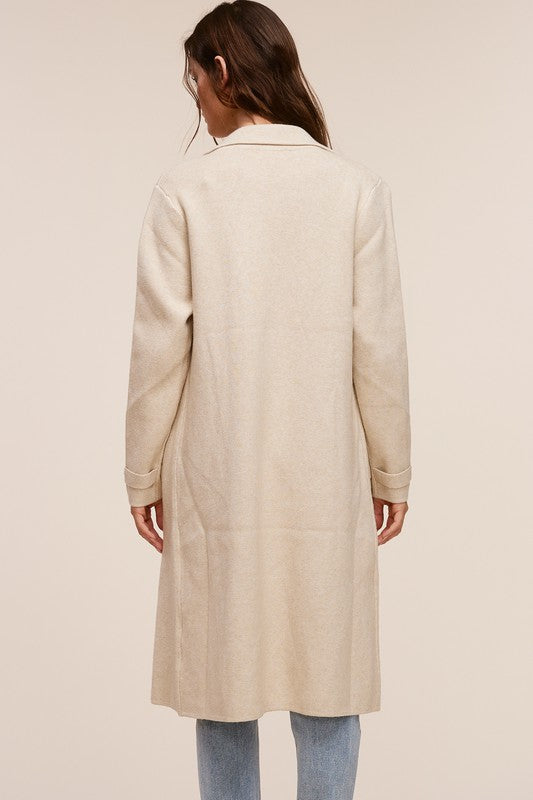 Rylan Fall Coat - Oatmeal