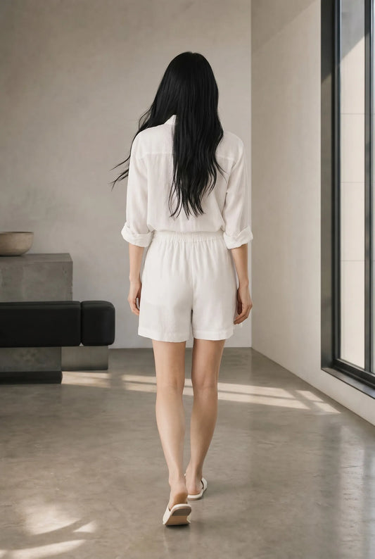 White Sands Linen Short