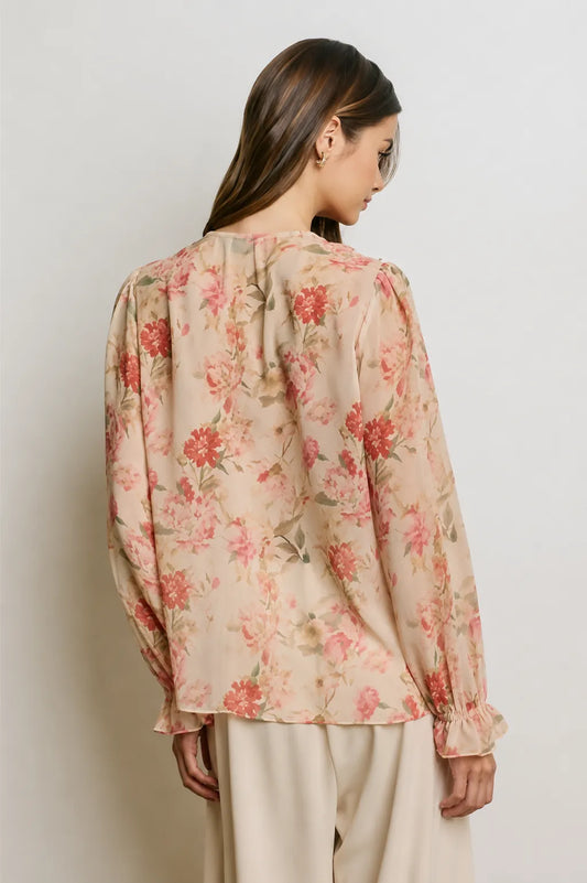 Rosetta Chiffon Blouse