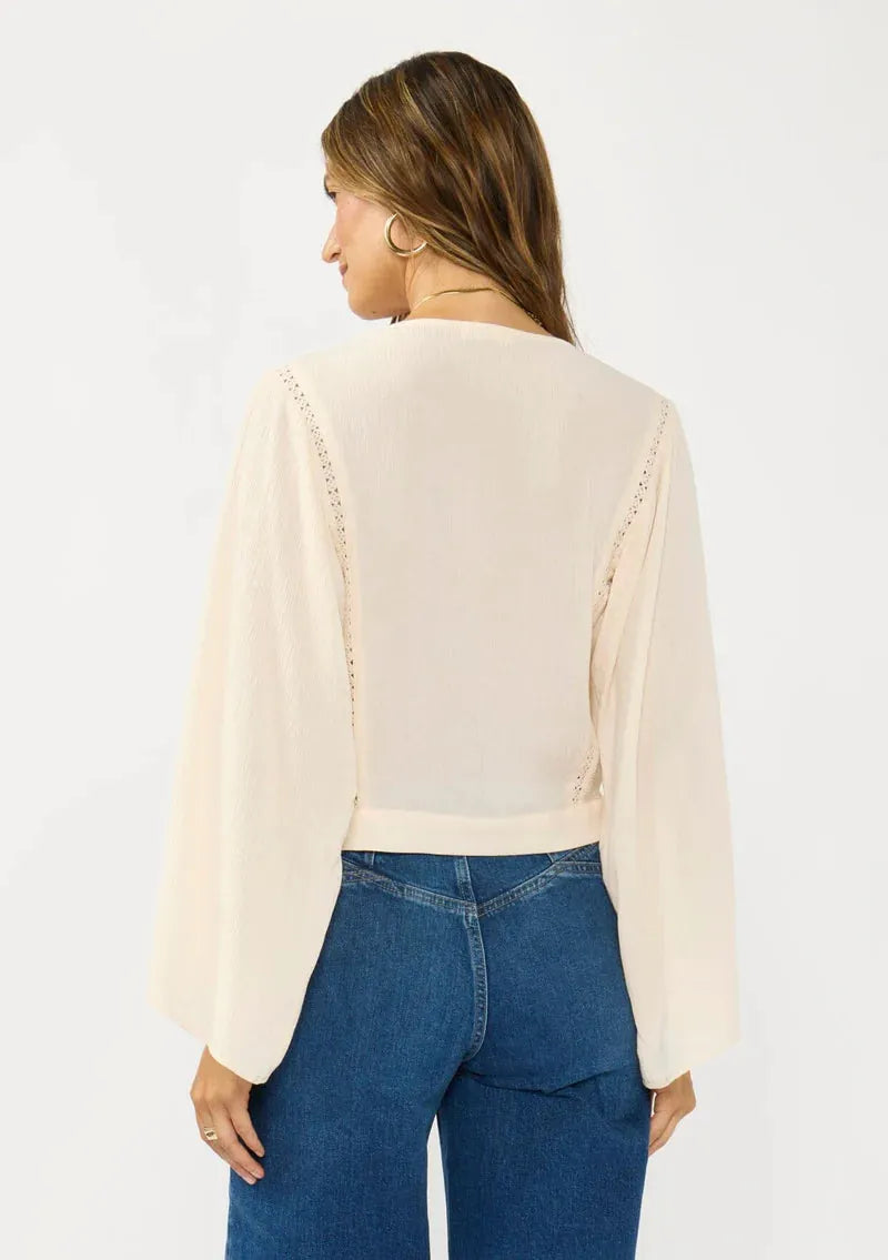 Diana Front Tie Blouse