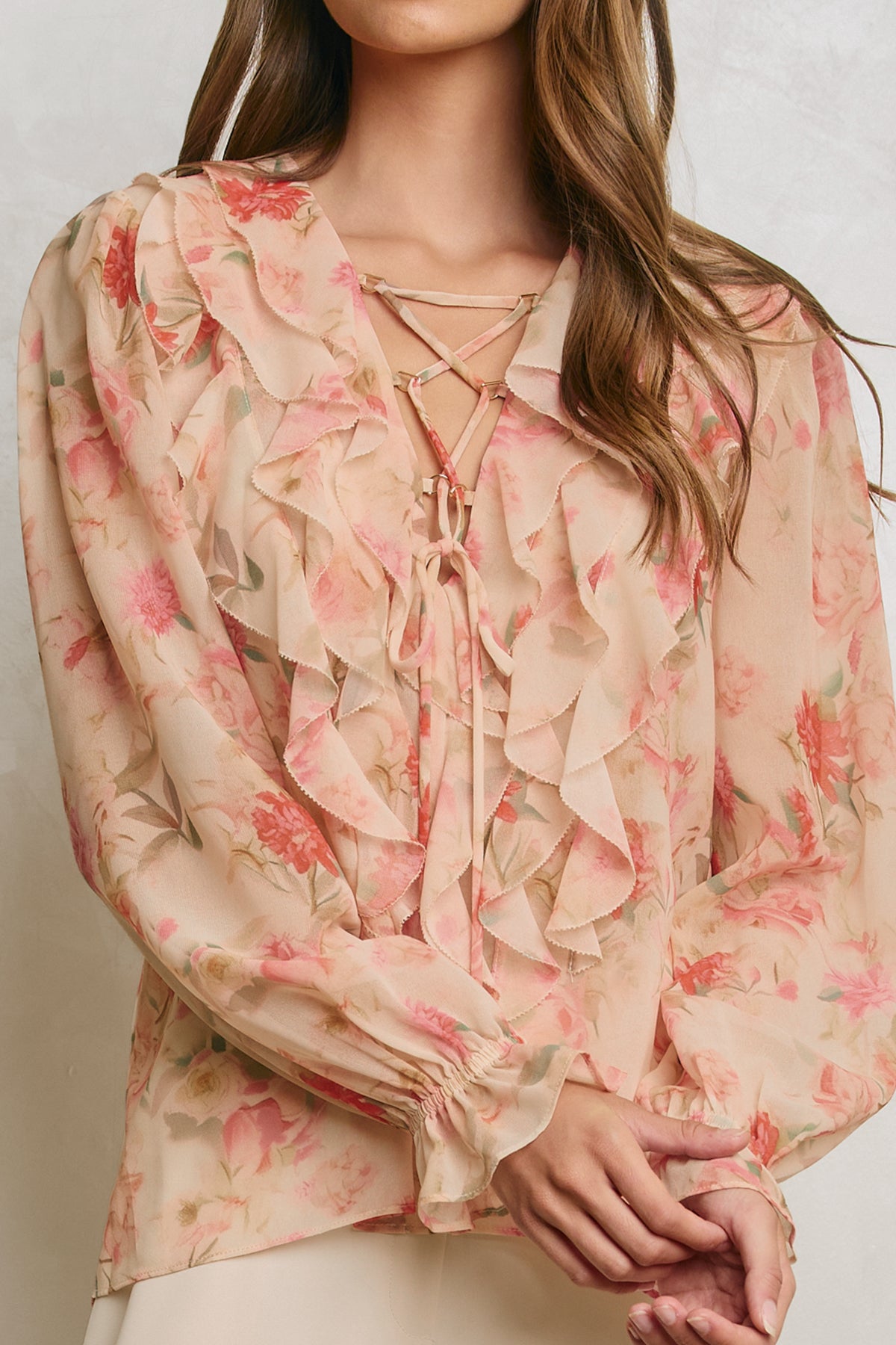Rosetta Chiffon Blouse