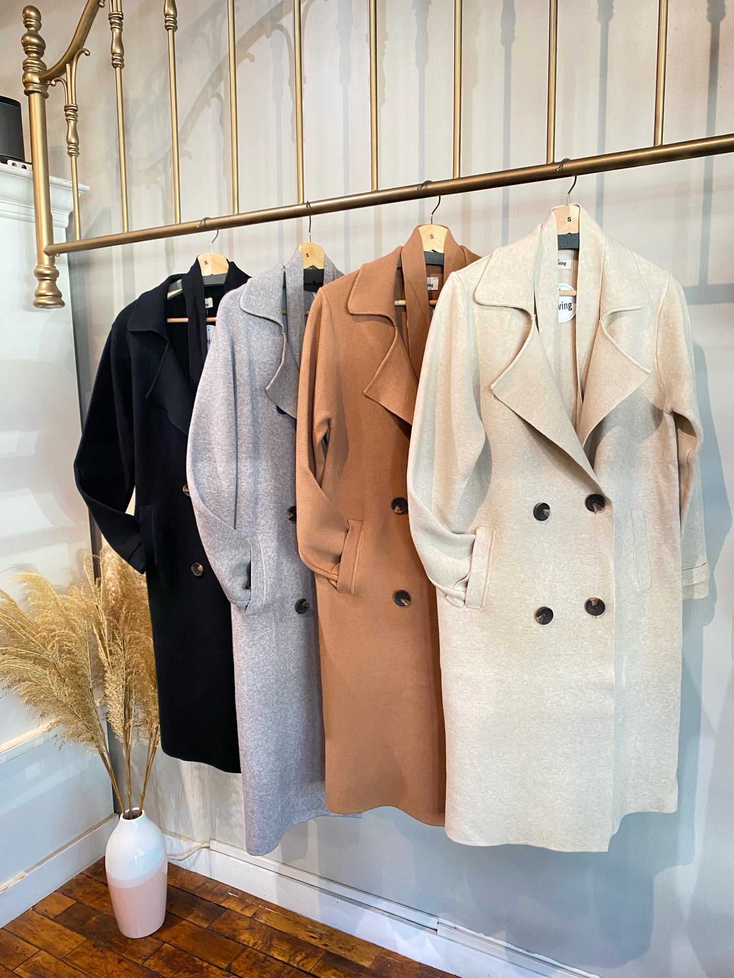 Rylan Fall Coat - Black