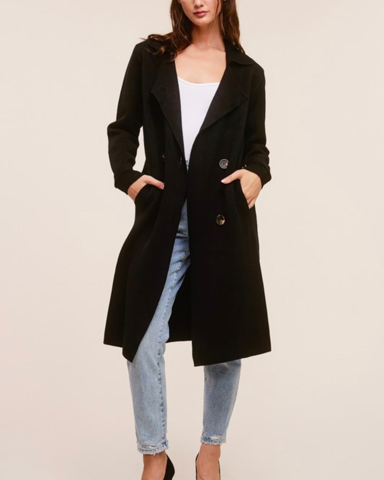 Rylan Fall Coat - Black