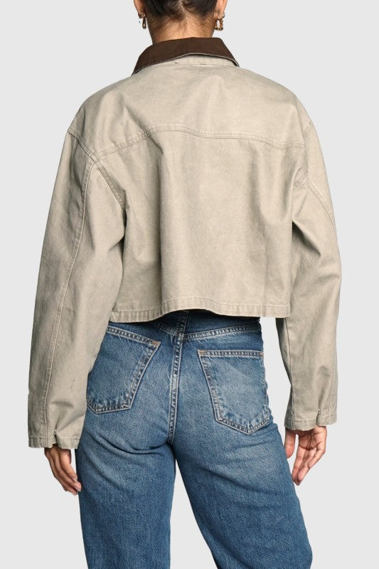 Parker Jacket- Beige