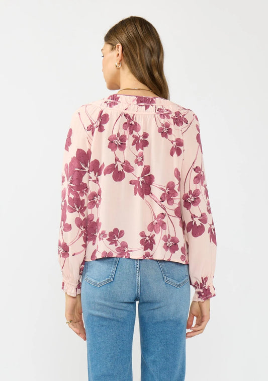 Dalia Longsleeve Floral Blouse