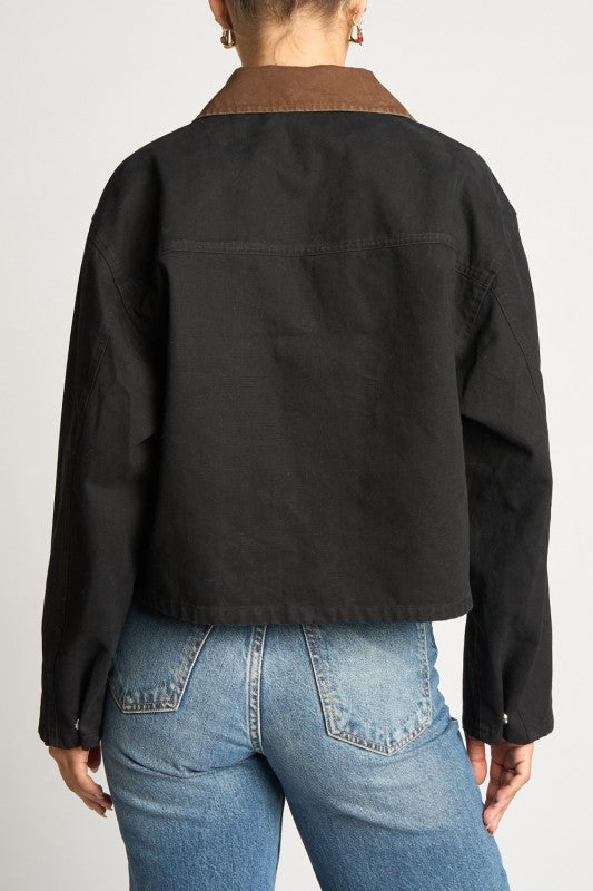 Parker Jacket- Black