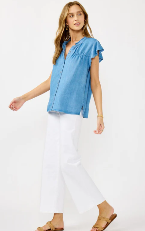 Billie Denim Top