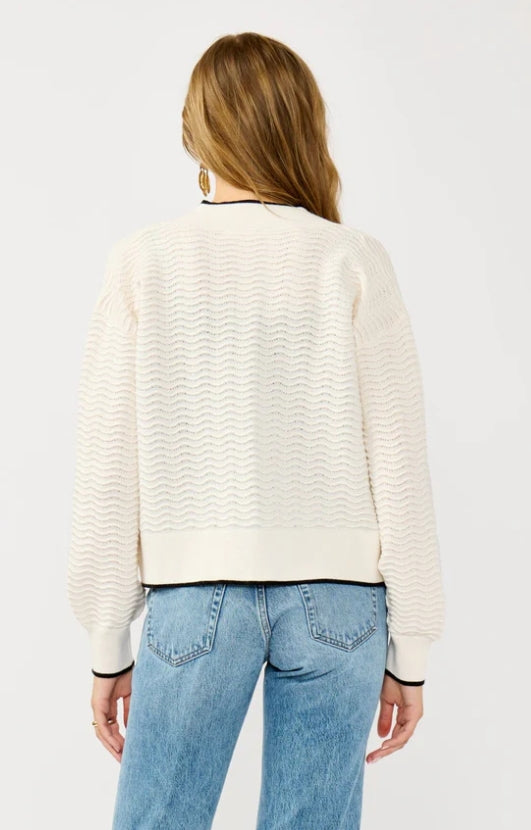 Salem Pointelle Cardigan