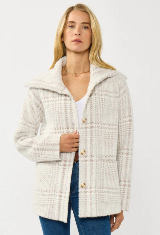 Olive Plaid Jacket
