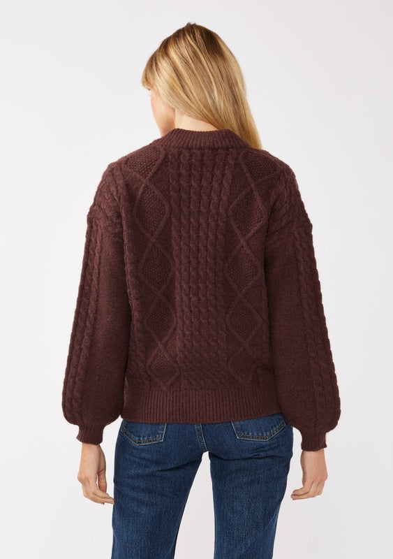 Tate Cable Knit Sweater