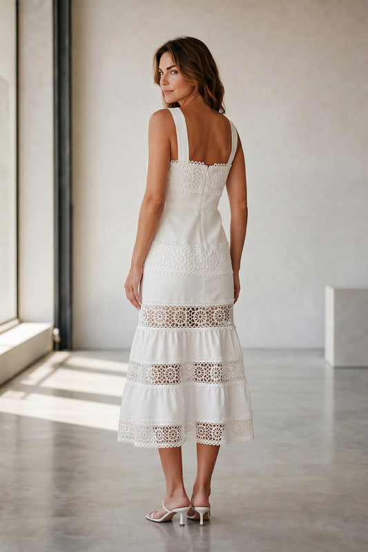Ariel Lace Maxi Dress