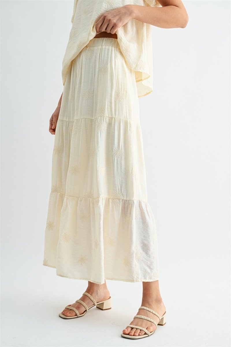 Afternoon Picnic Maxi Skirt - The Giving
