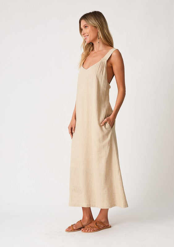 Ashlyn Linen Dress