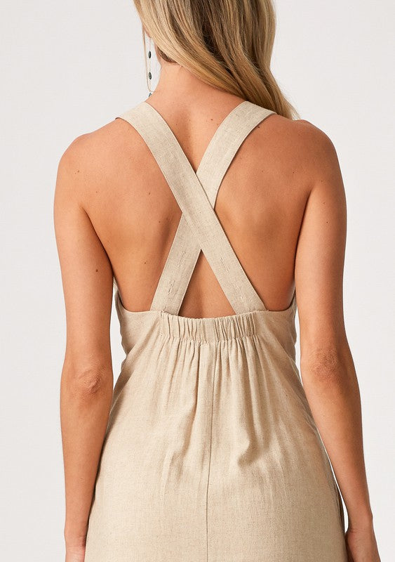 Ashlyn Linen Dress
