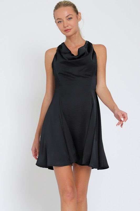 Dollie Satin Mini Dress