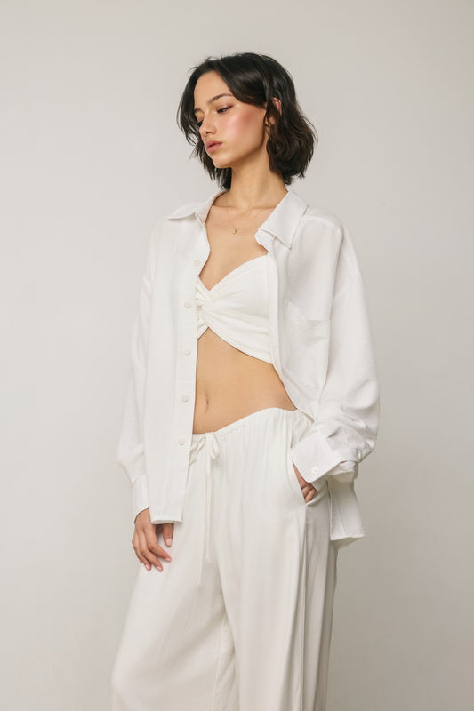 Shiloh Linen Top