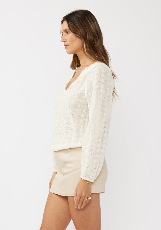 Karina Eyelet Blouse