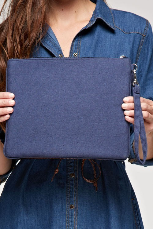 Marbella Woven Clutch