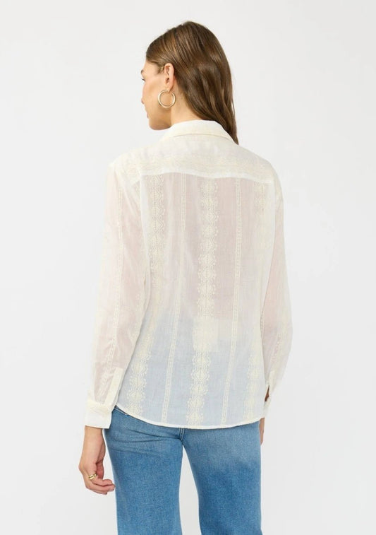 Petra White Top - The Giving