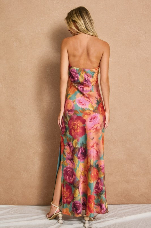 Flora Strapless Dress