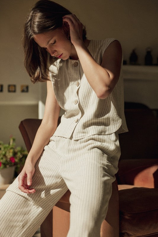 Terra Linen Vest