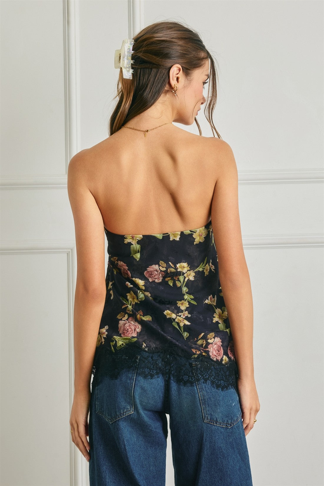Raquel Rose Tube Top
