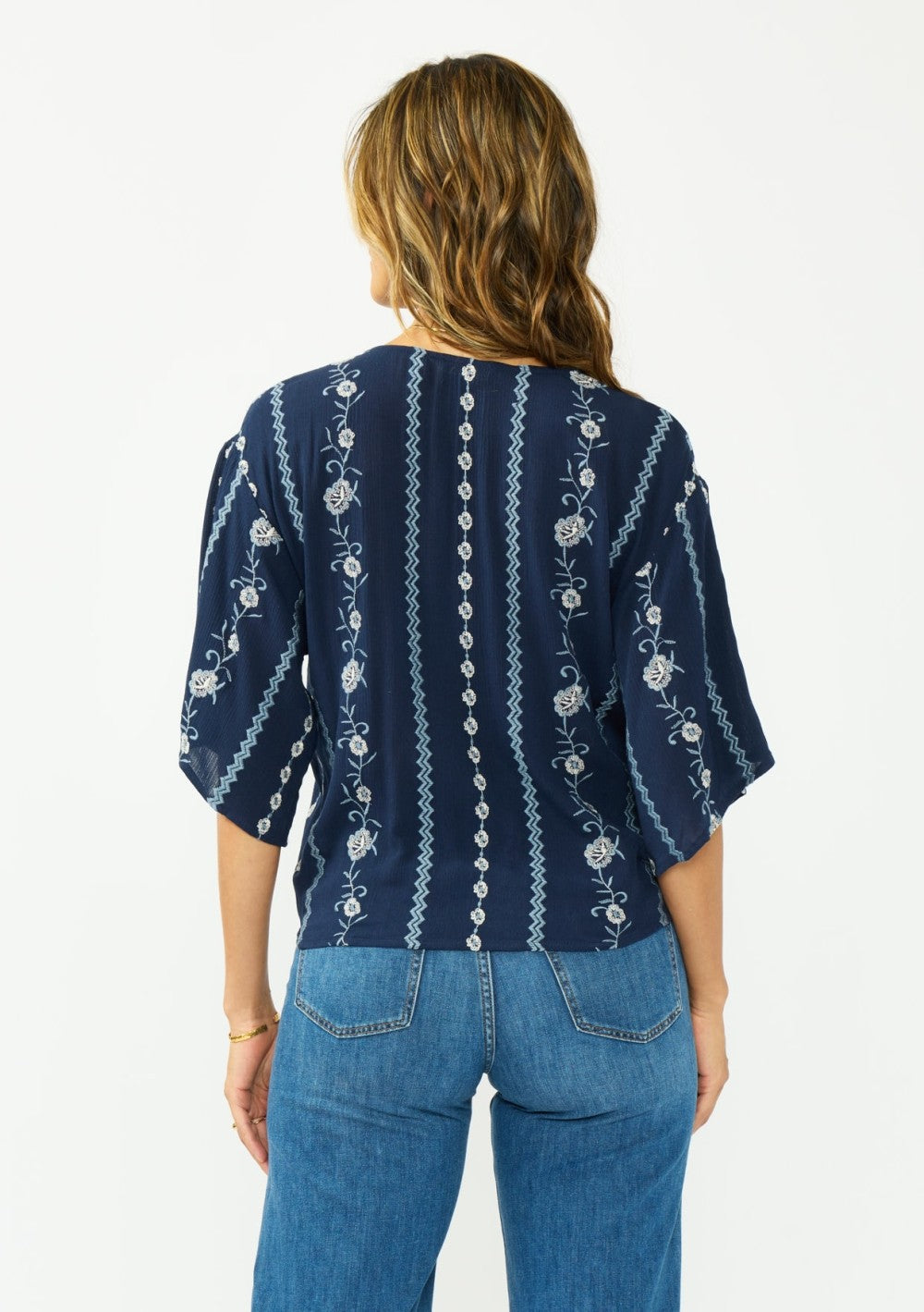 Vera Casual Front Tie Top
