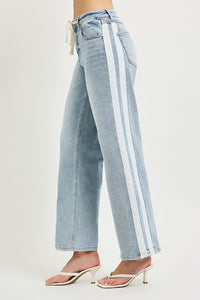 Patricia Striped Leg Jeans