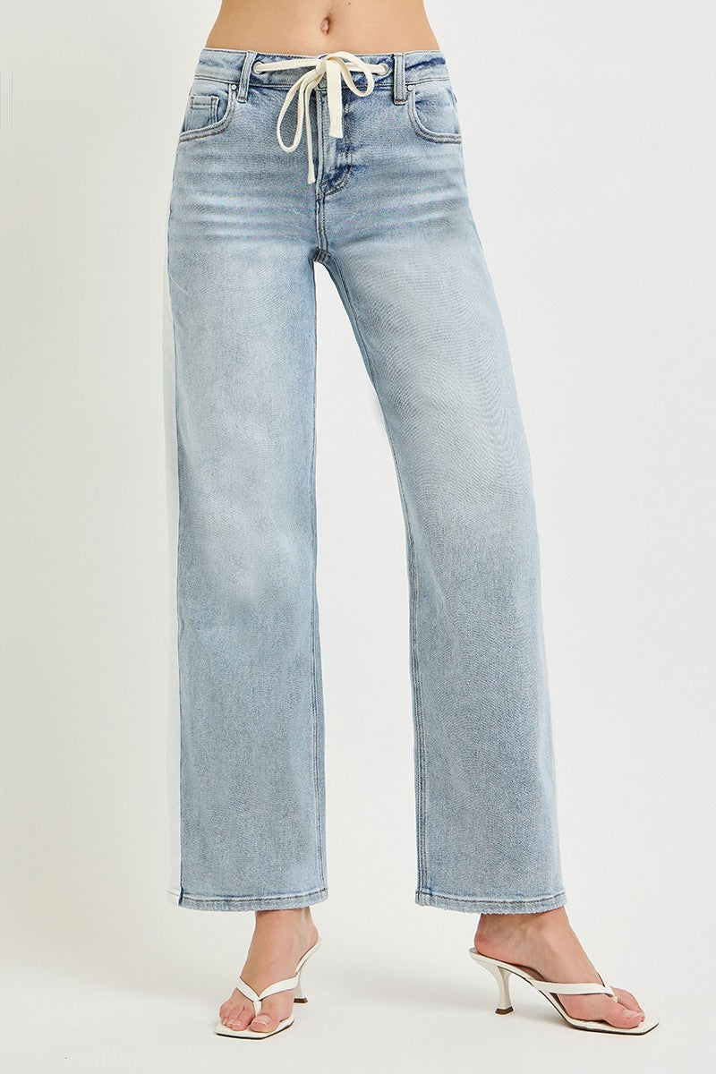Patricia Striped Leg Jeans