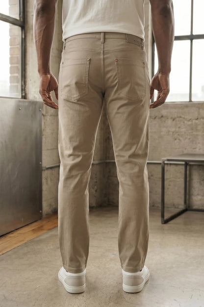 Men's Woven Classic Pant - Taupe