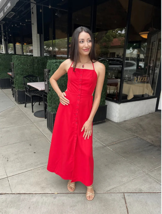 Dalia Linen Dress
