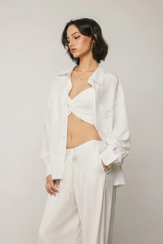 Shiloh Linen Top