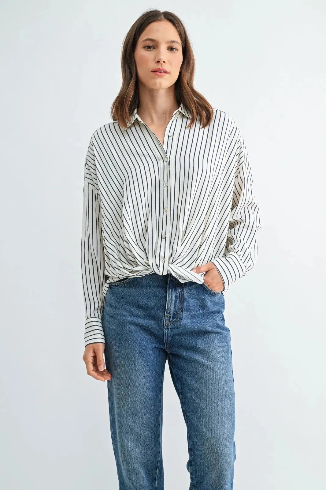 Jeanette Button Down