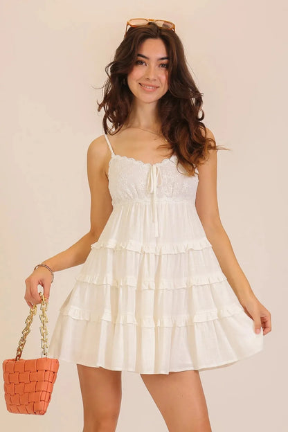 Jasmine Mini Dress Stylish Everyday Fashion | The Giving