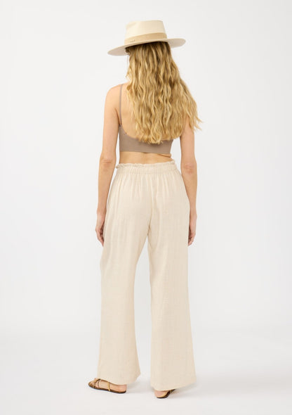 Paola Wide Leg Pleated Pants