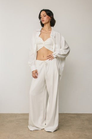Shiloh Linen Top
