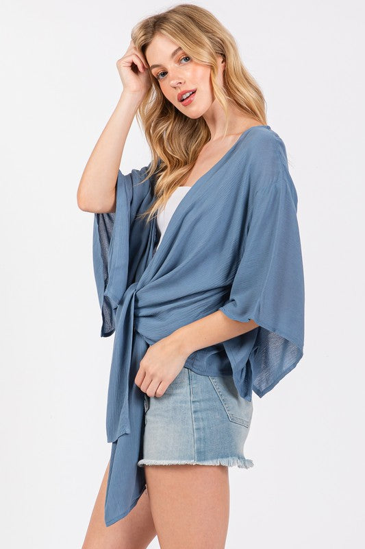 Athena Top - Blue