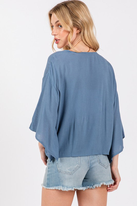 Athena Top - Blue