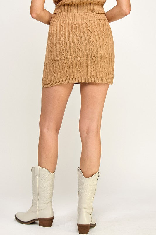 Snow Angel Knit Skirt