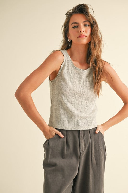 Brandy Pointelle Top