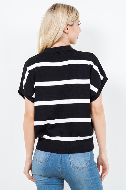 Callie Stripe Top