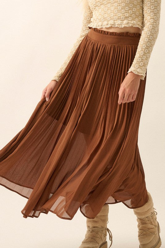 Camila Pleated Skirt