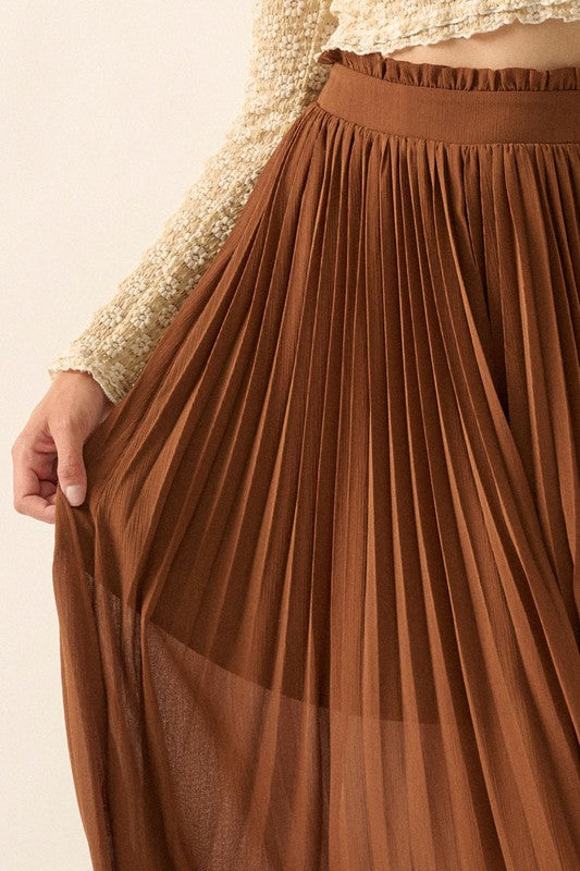 Camila Pleated Skirt