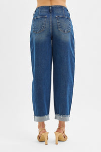 Harley Cuffed Barrel Jeans