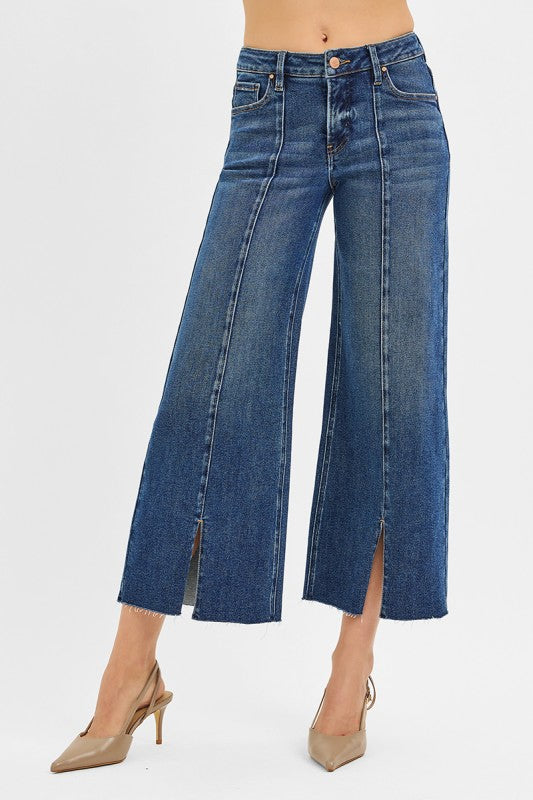 Cassidy Front Slit Jeans