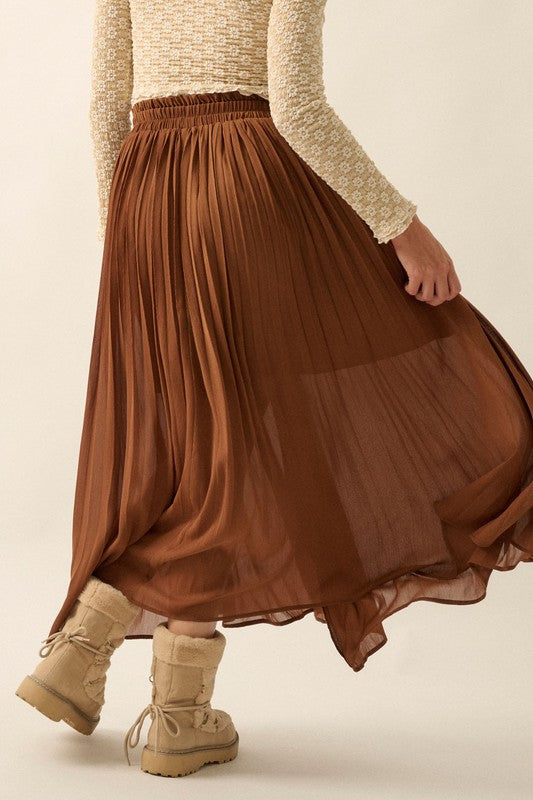 Camila Pleated Skirt