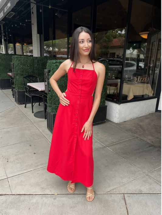 Dalia Linen Dress