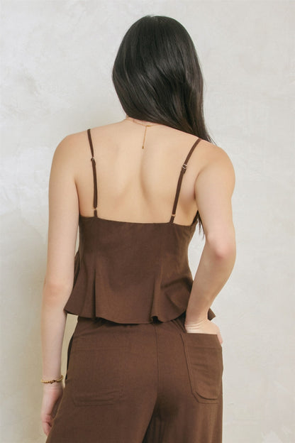 Dawn Linen Top