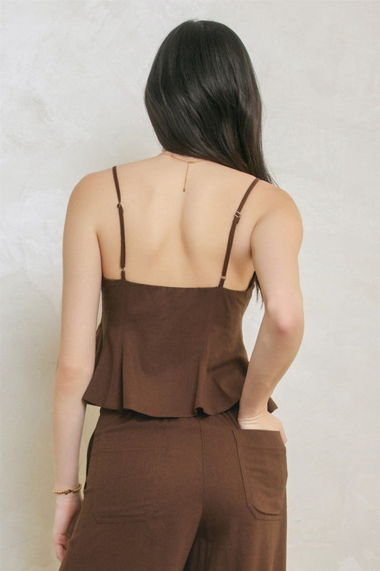 Dawn Linen Top