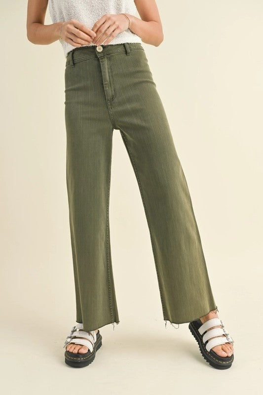 Eris Olive Pants